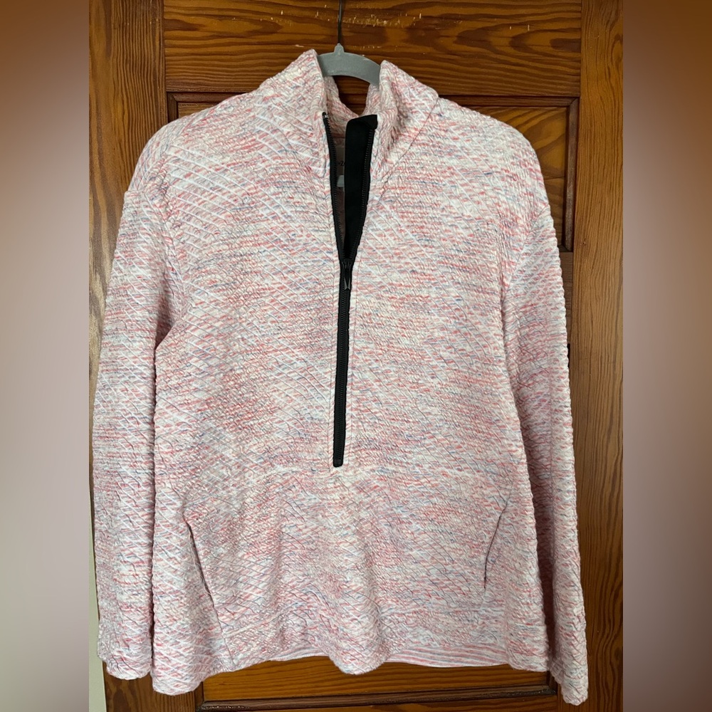 Nic + Zoe quarter zip, L